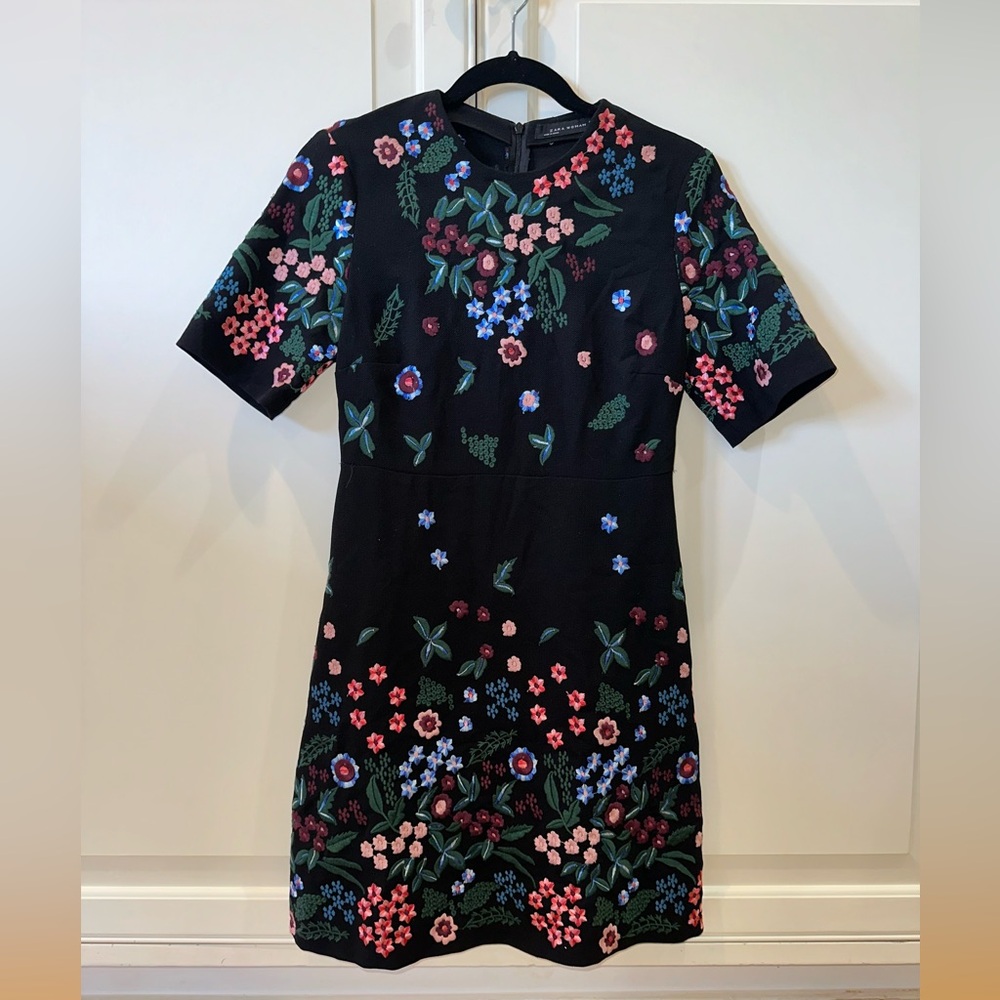 Floral Embroidered Dress